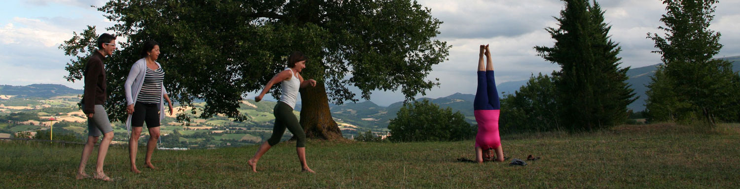 yoga classes and meditation in Marche Italy